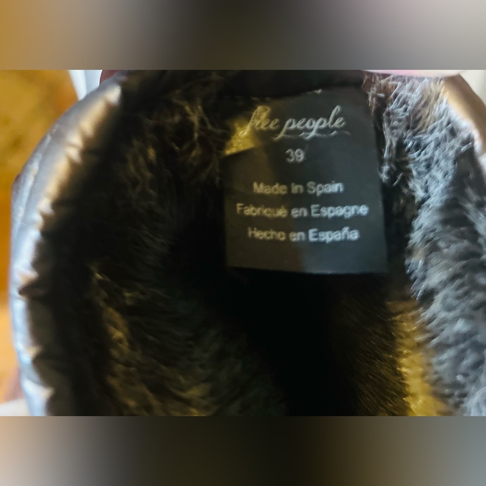 Free People Metallic Gray Boots - Picture 3 of 4